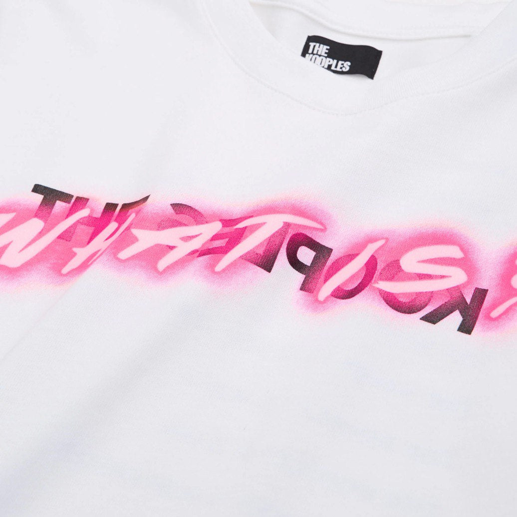 Tee-Shirt What Is Néon Blanc